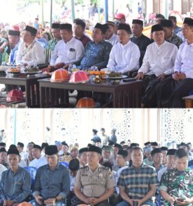 Bupati Luwu Utara bersama sejumlah pengurus NU Kabupaten Luwu Utara