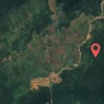Peta (gogle maps) Titik Lokasi Lahan yang disewakan oleh Pemkab Luwu Timur