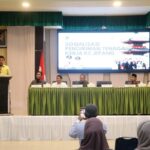 Bupati Luwu Utara Beri Motivasi Kepada 70 Calon Tenaga Kerja Luwu Utara Yang Akan Ke Jepang, Saat Sosialisasi Pengiriman Tenaga Kerja